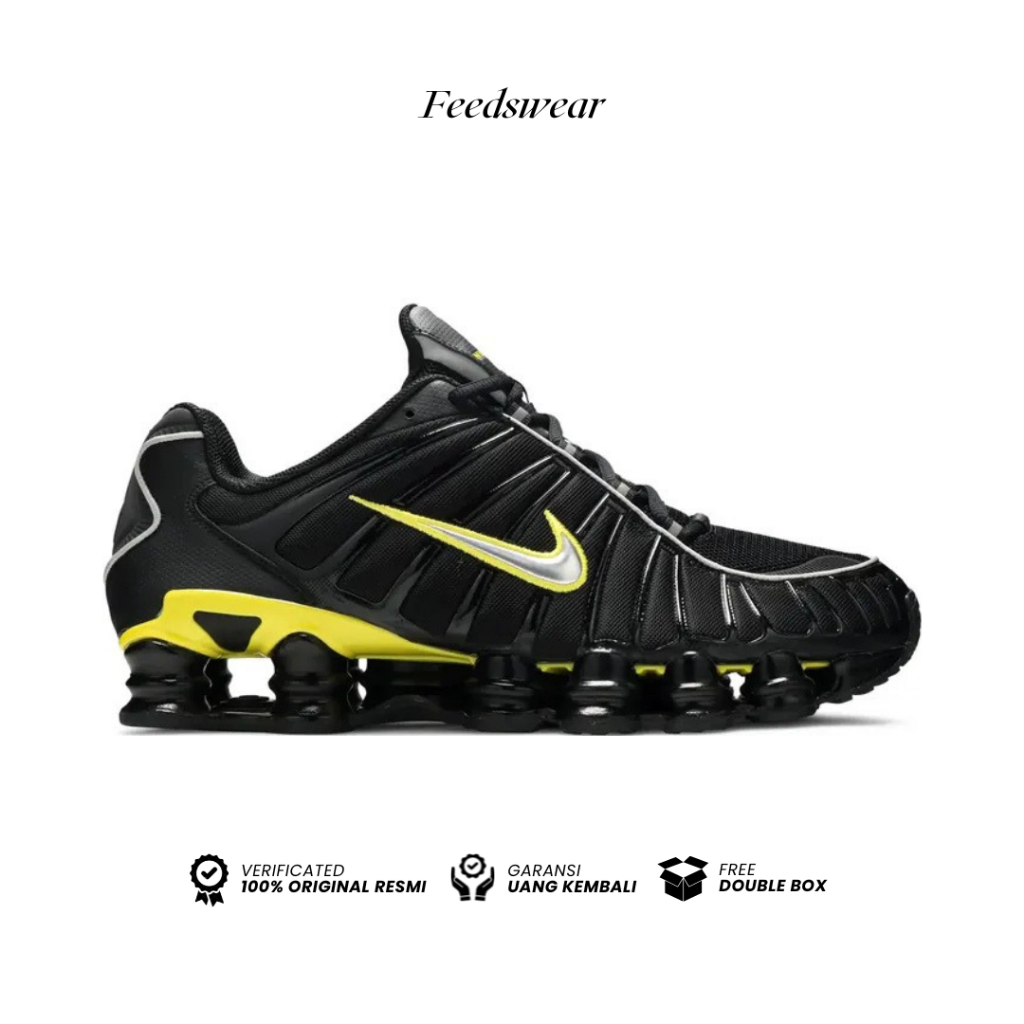 Nike Shox TL 'Black Dynamic Yellow'