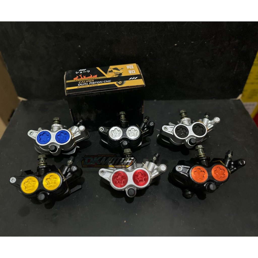 Kaliper Caliper Depan Kanan 2P 2 pistonModel Sumitomo Universal Megapro Tiger CB150R Verza Ninja