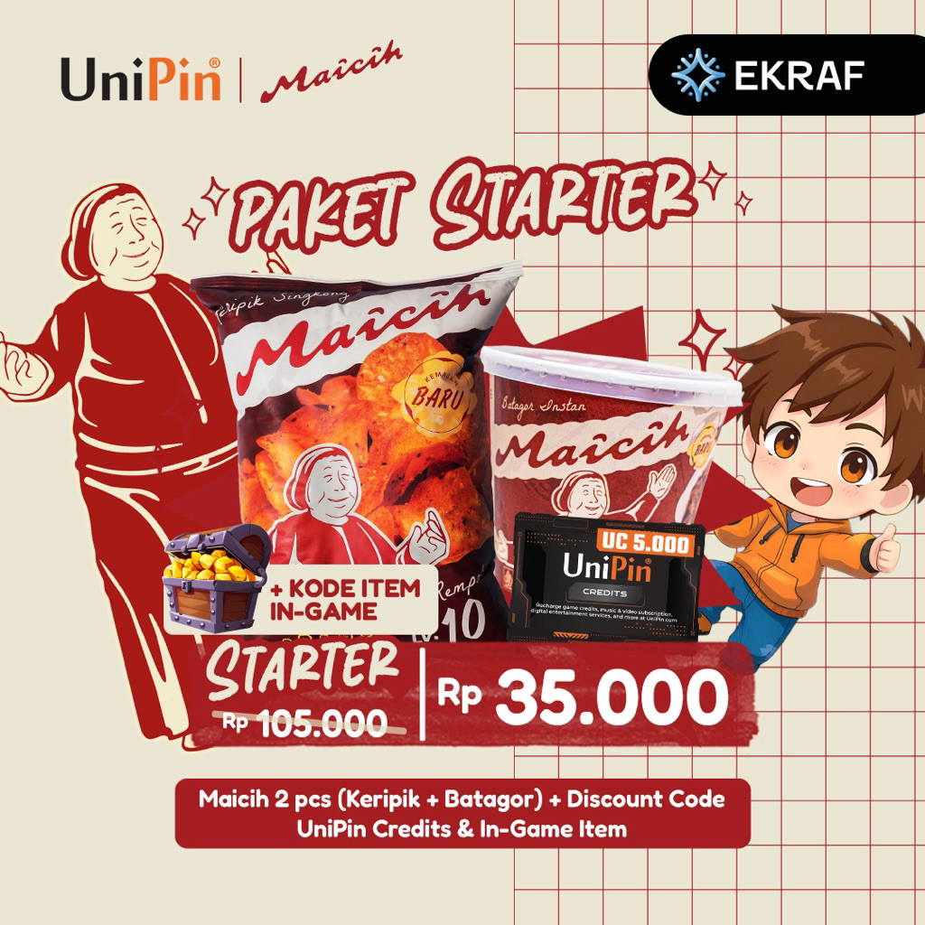 Starter Bundle Maicih x Unipin