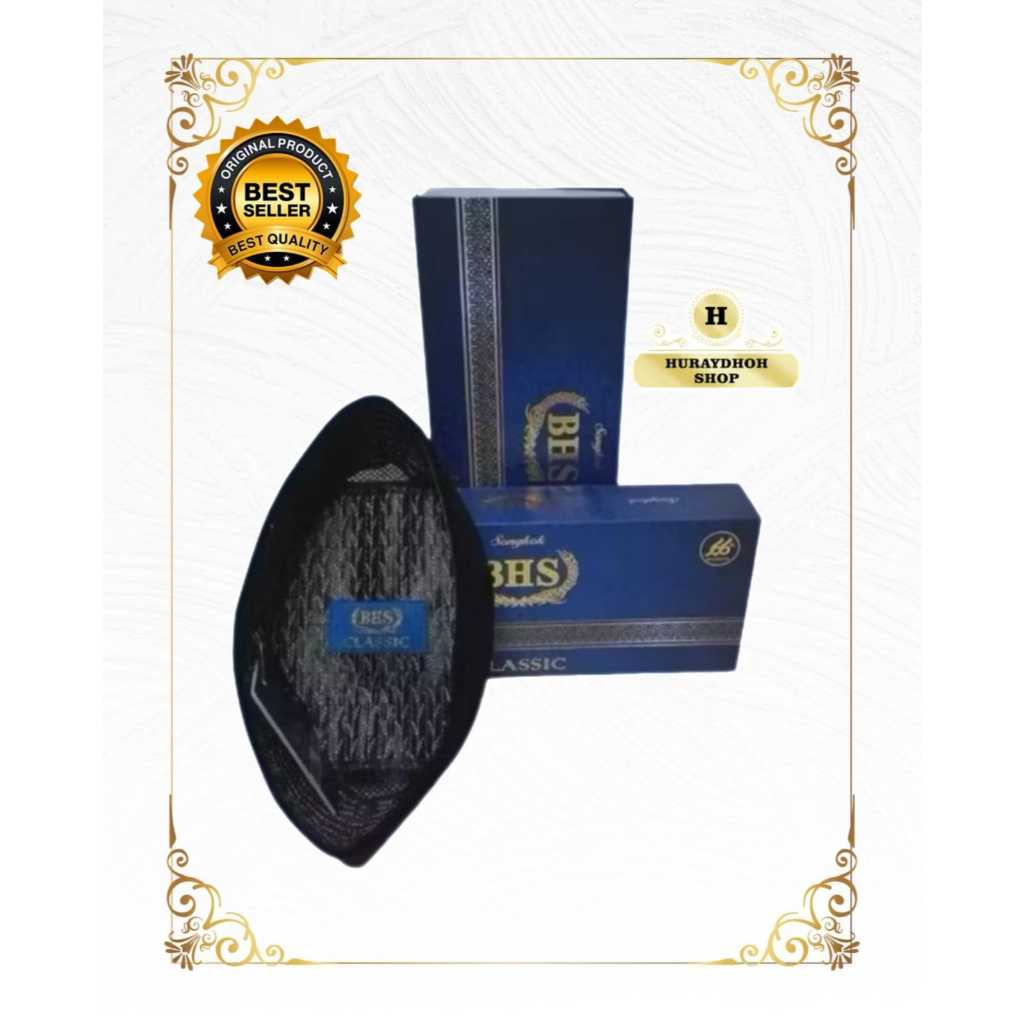 Peci BHS Songkok Hitam Original | Peci BHS Classic