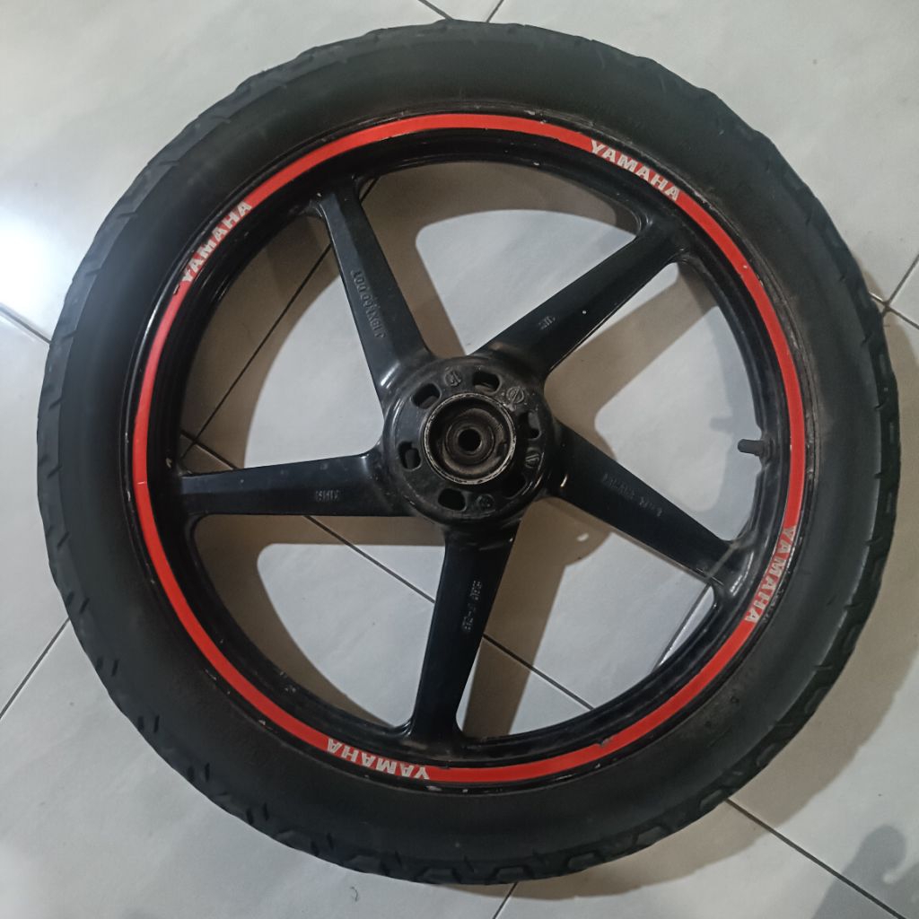 velg depan yamaha scorpio original