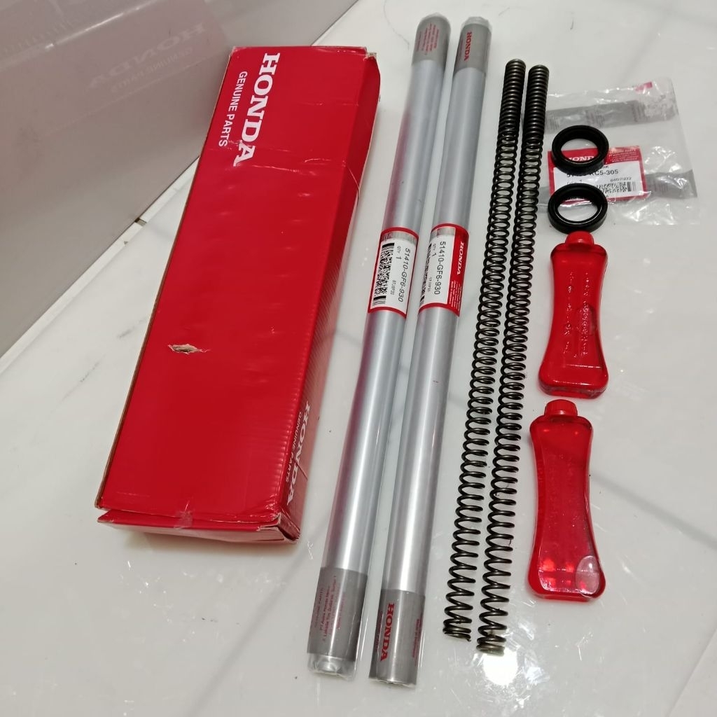 GF6 Shock Depan Only Win 100 Honda Win Win +Sil+Oli+Per