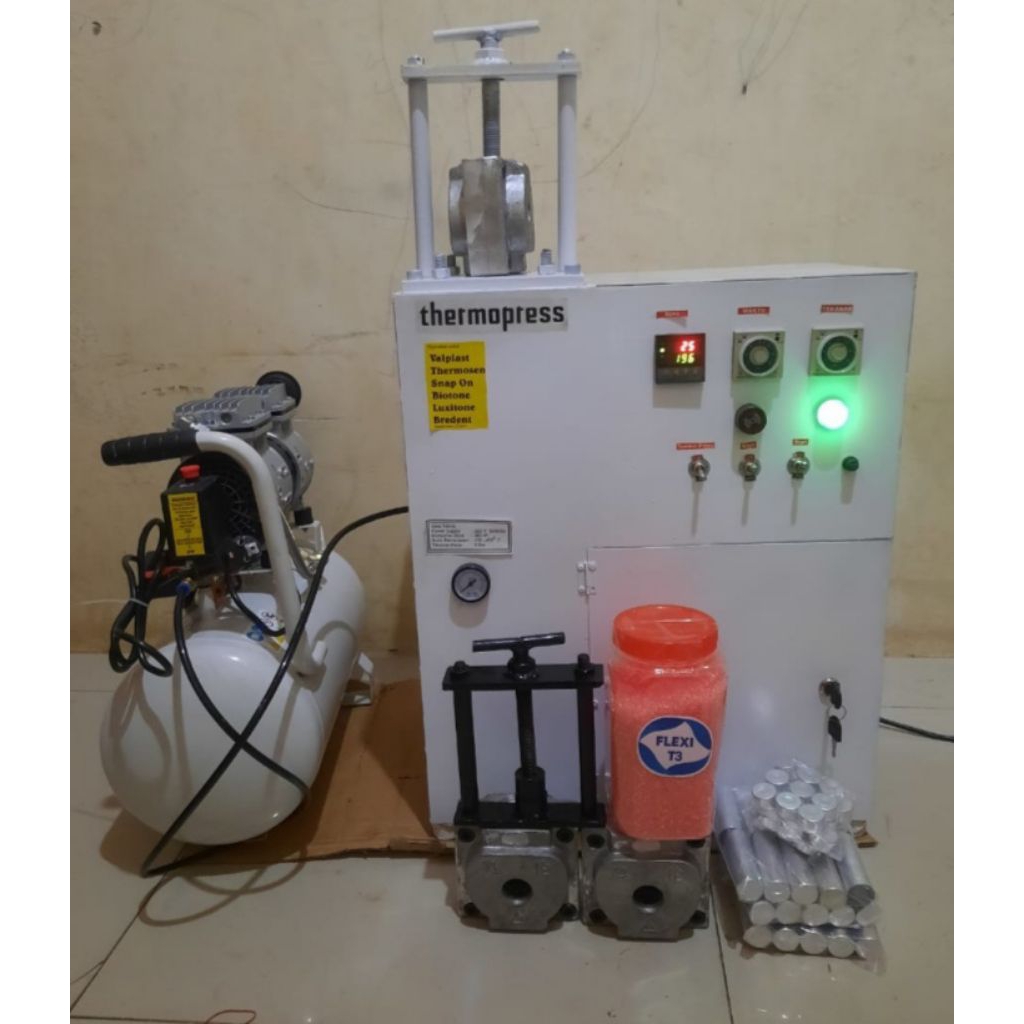 Paket Mesin Valplast Full otomatis l Valplast Pembuatan Gigi Palsu