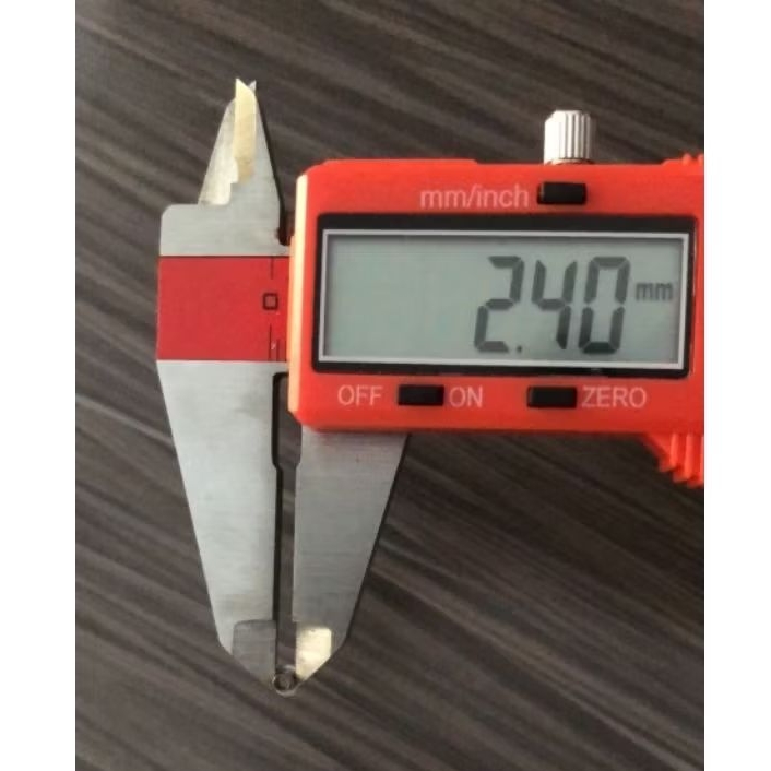 [5000pcs] mata ayam 2.4mm nickel / mata ayam hangtag / eyelet 2,4mm / mata itik (UI - 4x2.5x4)