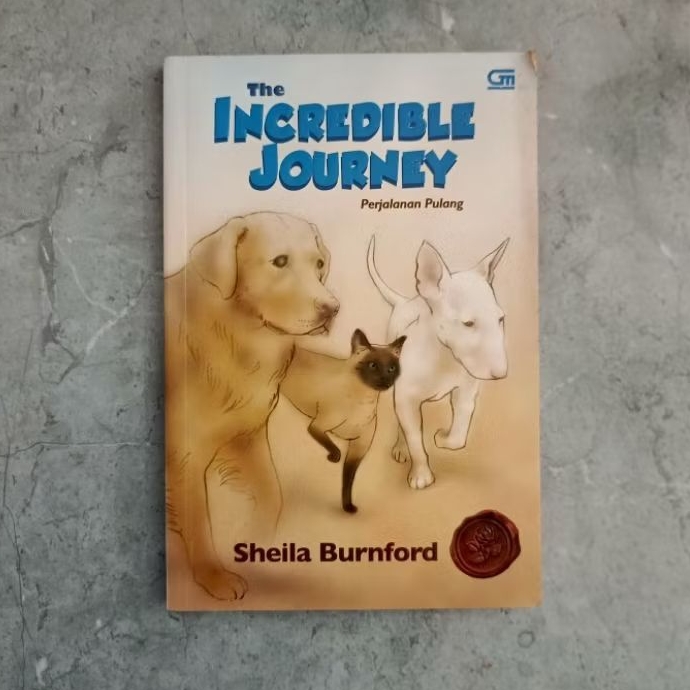 Buku Novel The Incredible Journey