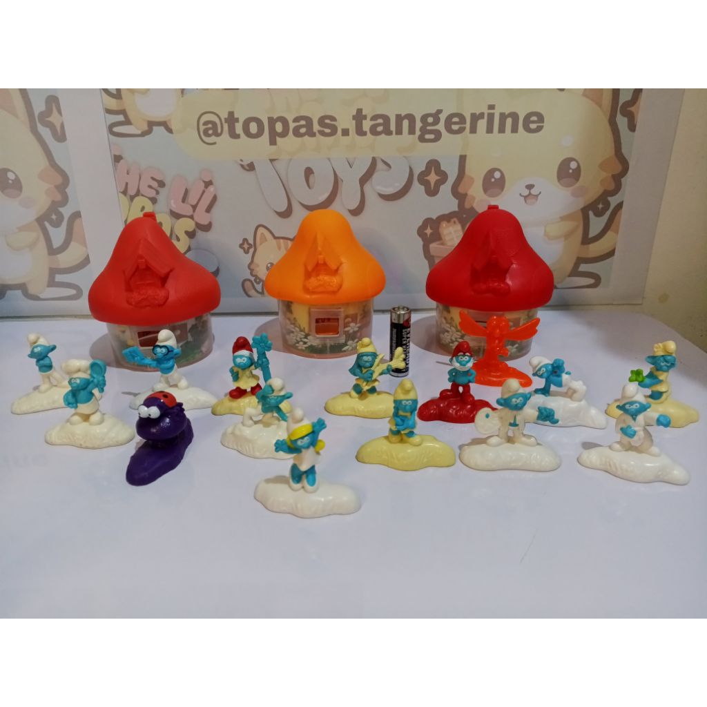 McD Happy Meal McDonalds Smurfs The Lost Village 2017