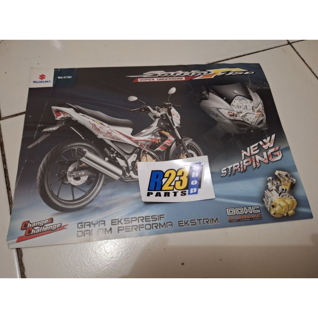 Brosur Suzuki Satria F150 Barong
