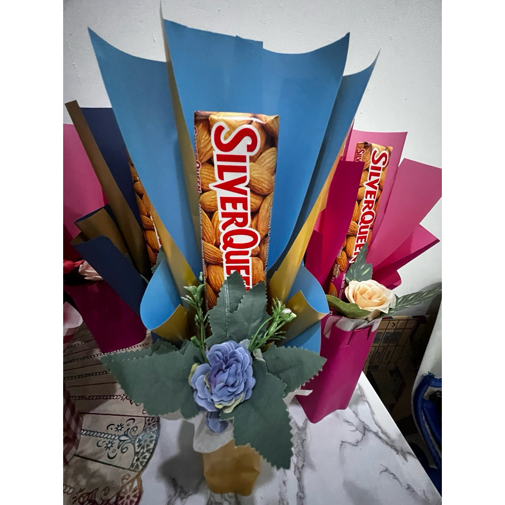 bucket silverqueen / bucket murah / bucket coklat