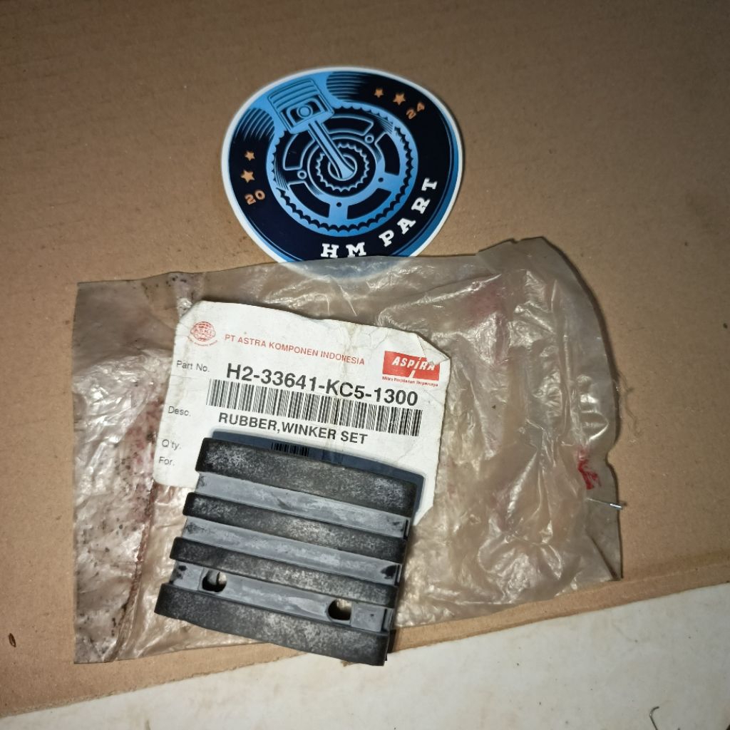 Karet Gagang Lampu Sein Honda GL-PRO GL-MAX Original Aspira
