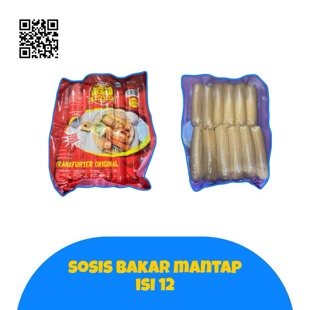 Sosis bakar MANTAP isi 12