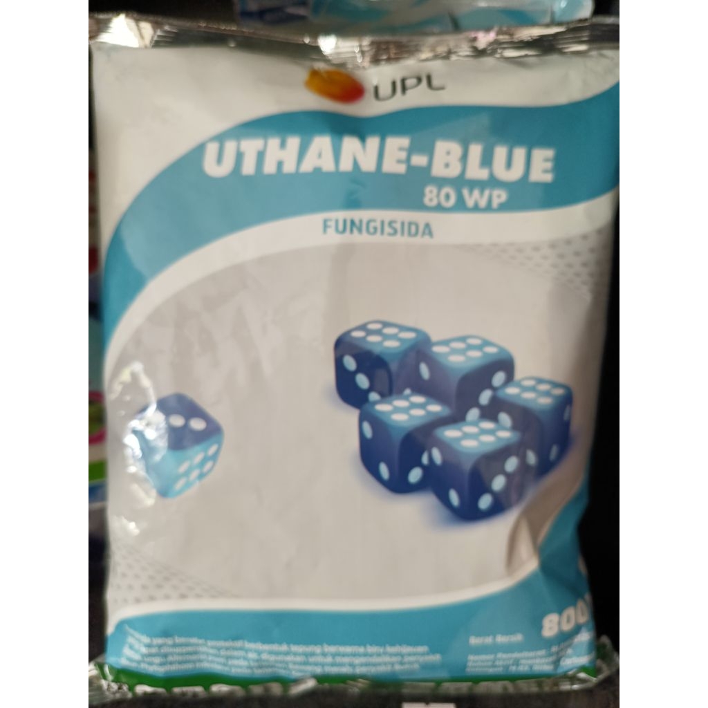 Fungisida UTHANE BLUE 80 WP Kemasan 800 Gram