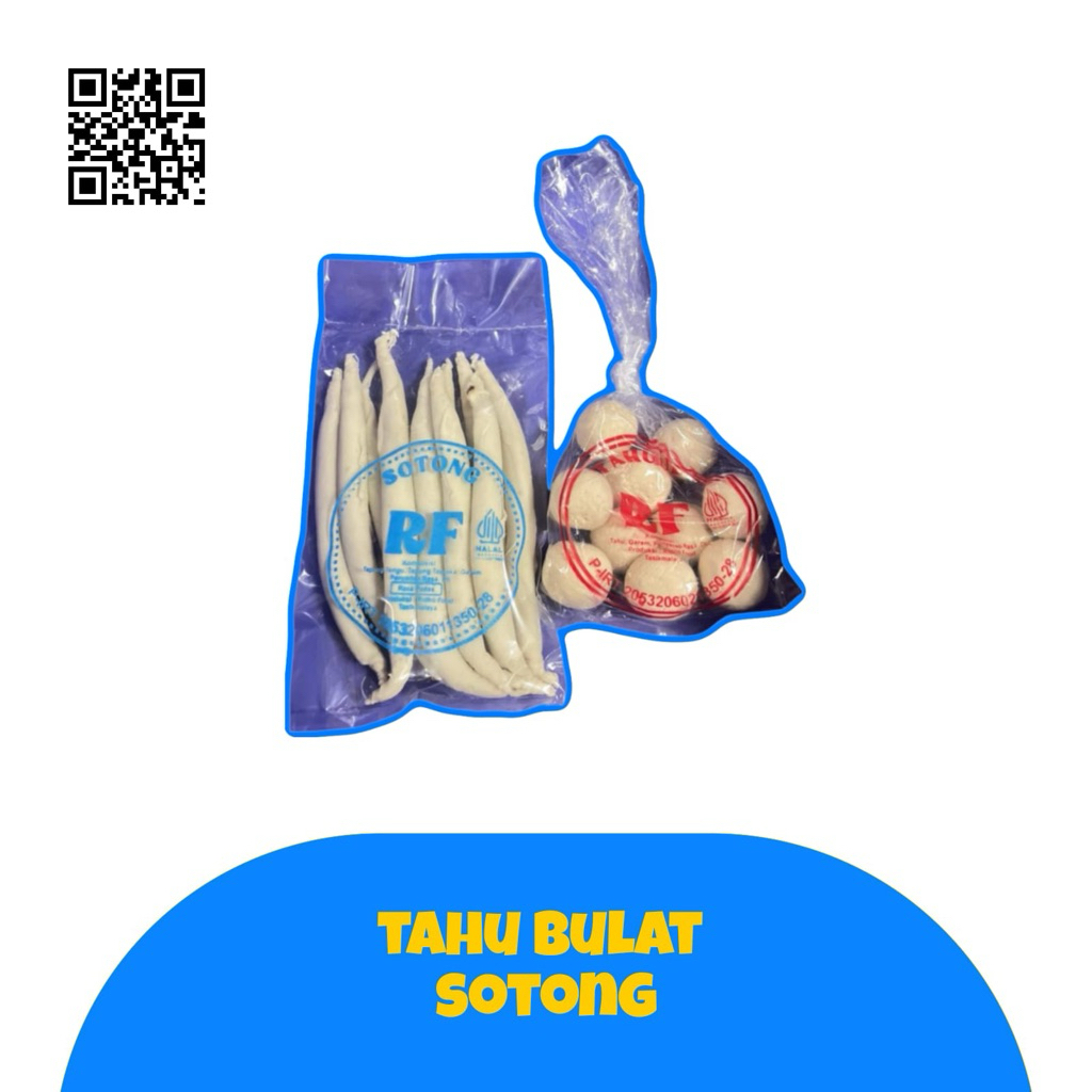 Cemilan tahu bulat atau sotong