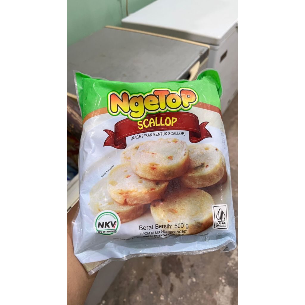 scallop ikan ngetop