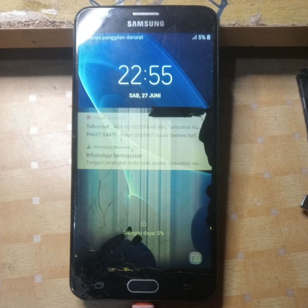 mesin Samsung j7 prime normal  unit