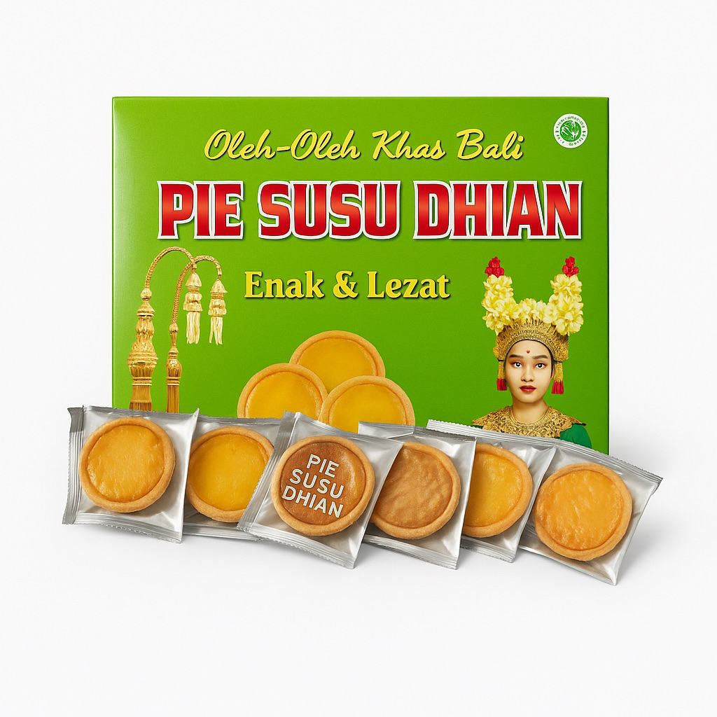 pie susu asli bali/pie kacang /pie coklat/roti pie