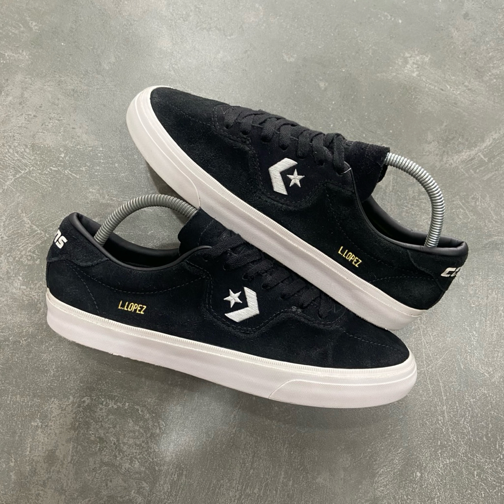 [Size 42] Converse Cons Louie Lopez Pro Low Black White Second Original