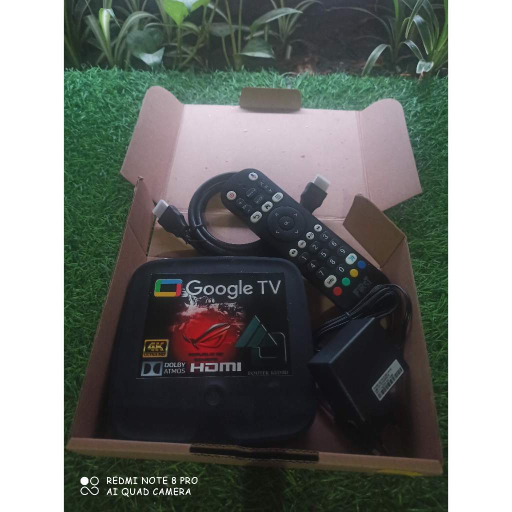 STB Android TV Unlock X1 Prime, Lite tinggal Pakai