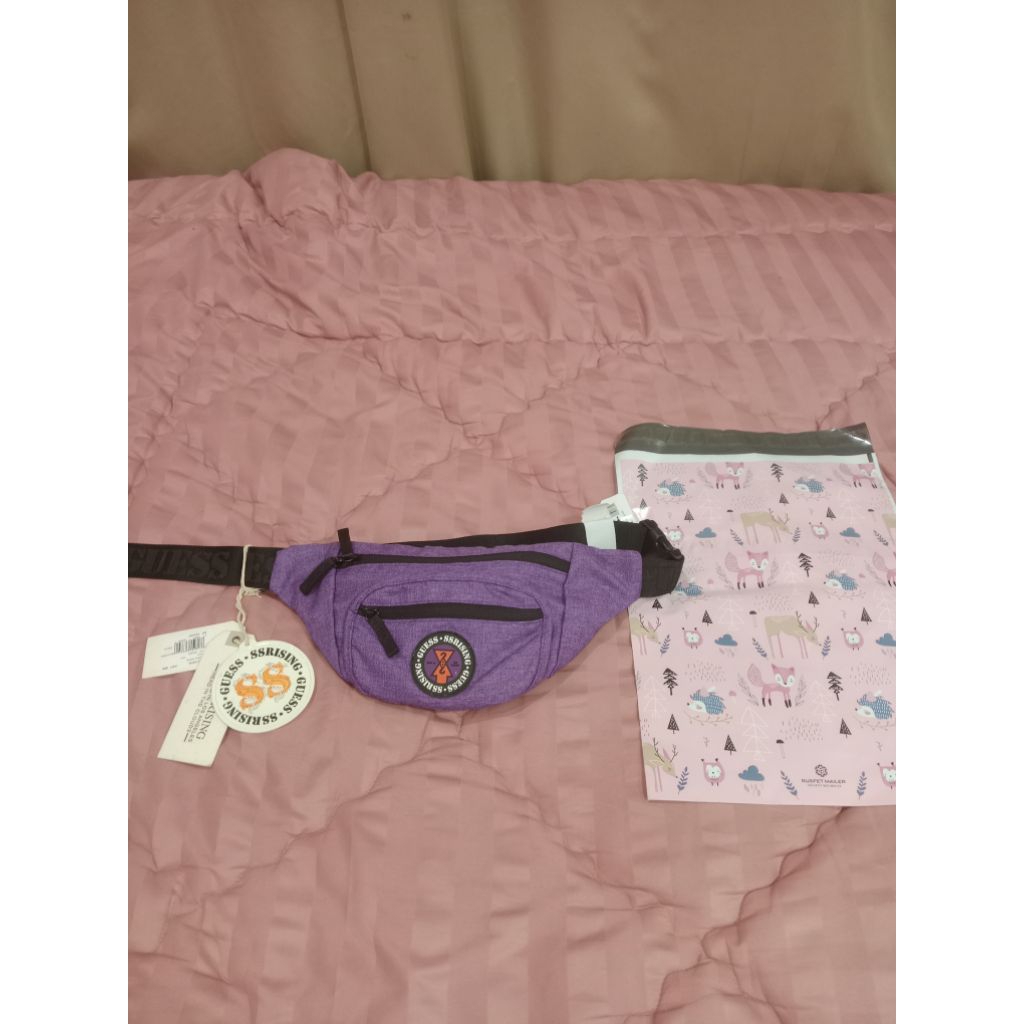 Guess x 88Rising Purple Fanny Pack [ORIGINAL]