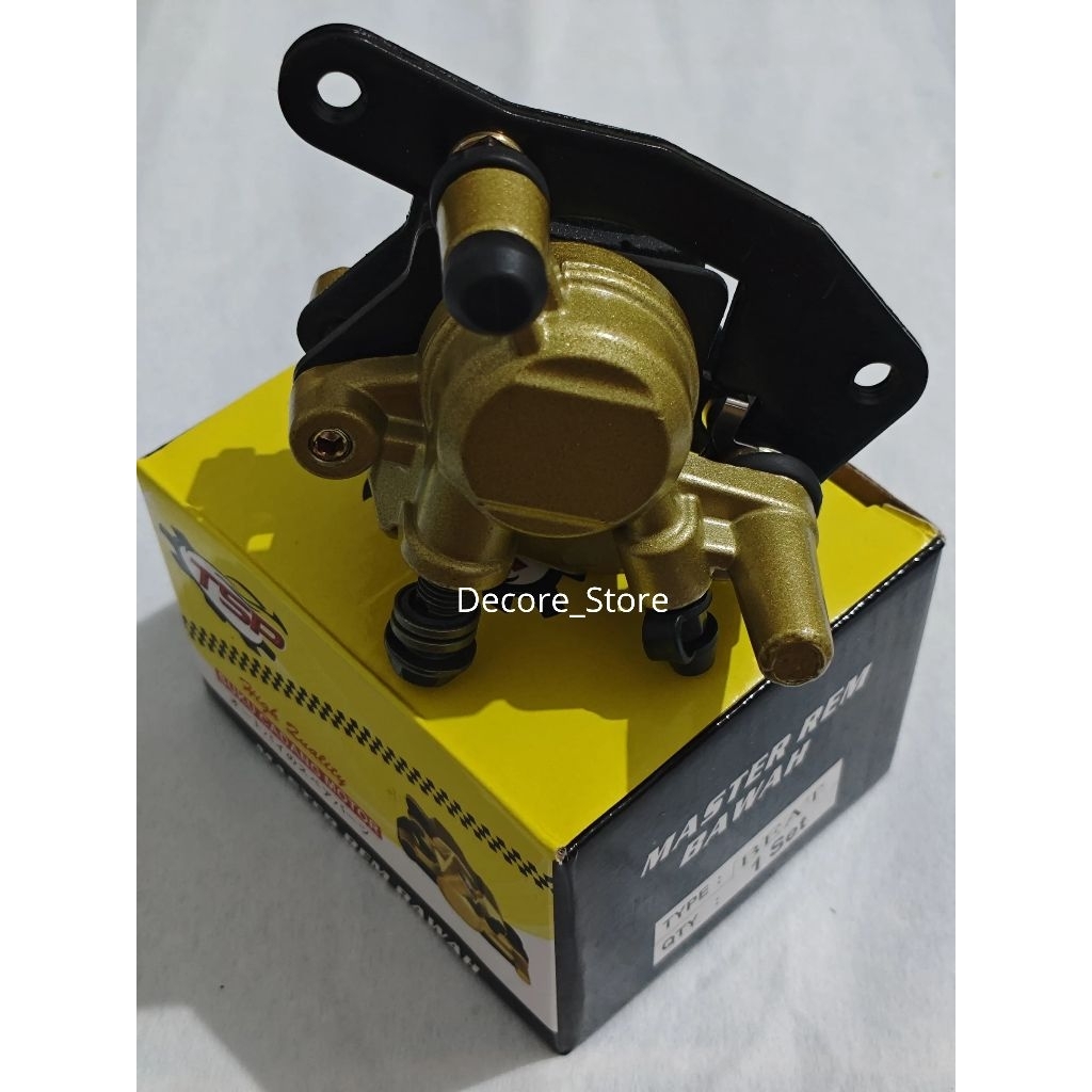 Kepala Babi Belakang Master Rem Bawah Set / Caliper / Beat / TSP / Suku Cadang / Sparepart Motor / P