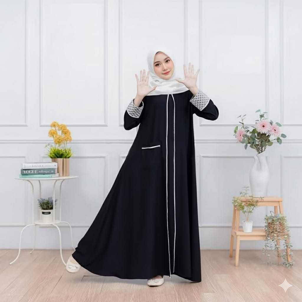 Abaya  Anak dan Remaja Perempuan / Set Abaya Anak / Set Abaya Remaja / Set Abaya  Anak Remaja