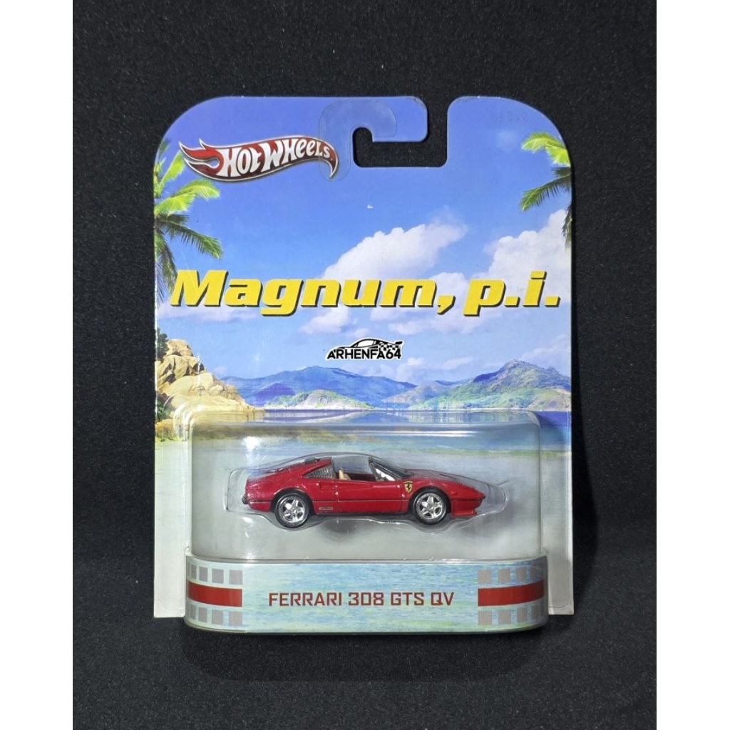 Hotwheels Ferrari 308 GTS Magnum PI