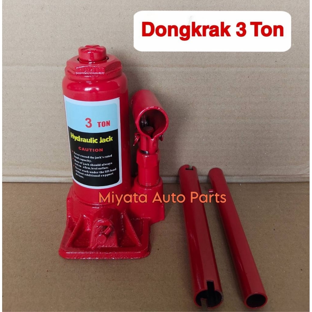 Dongkrak 3 Ton Dongkrak Botol 3 Ton Dongkrak Mobil Hidrolik Hydraulic