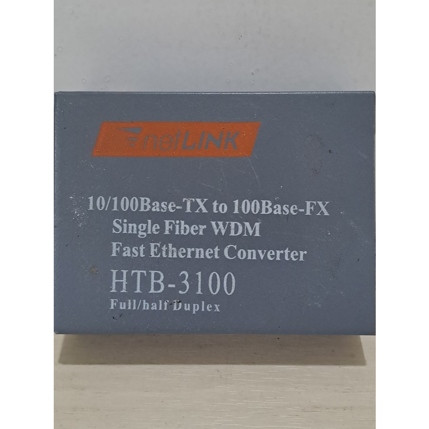 Media Converter Netlink HTB-3100 (10/100Base-TX ke 100Base-FX)