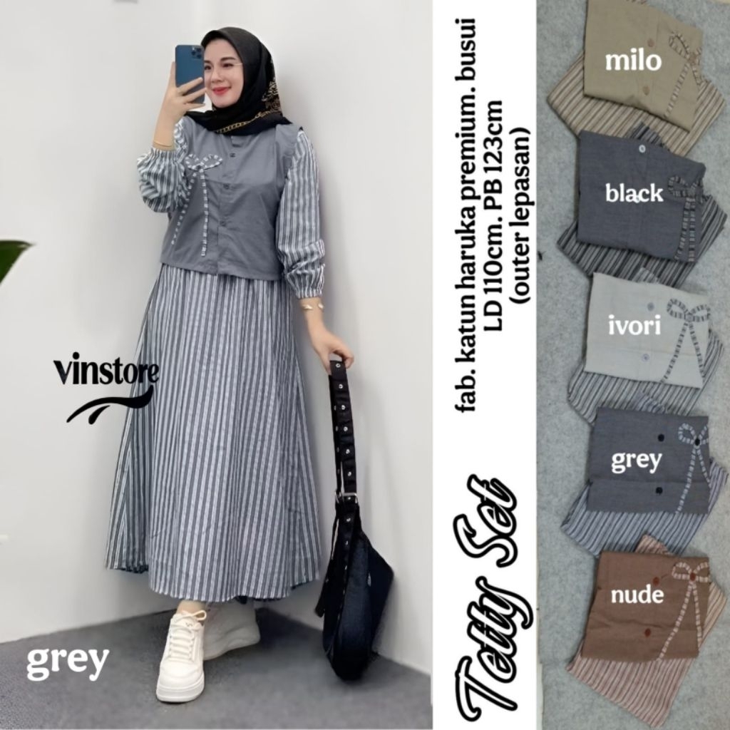 ONE SET TETTY SET ORI BY VINSTORE