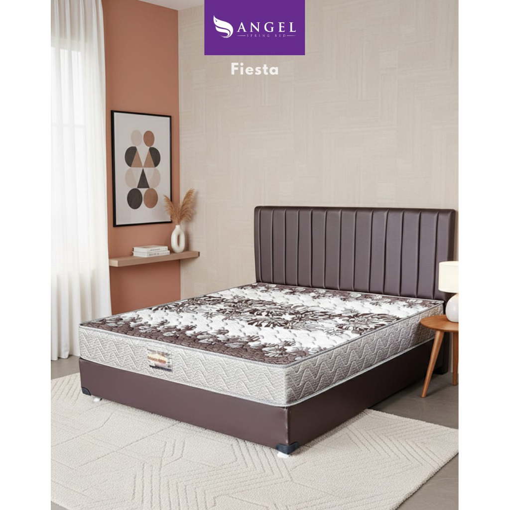 FULL SET SPRINGBED FIESTA ANGEL BROWN