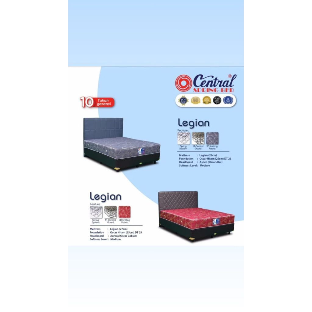 SPRINGBED CENTRAL 160X200