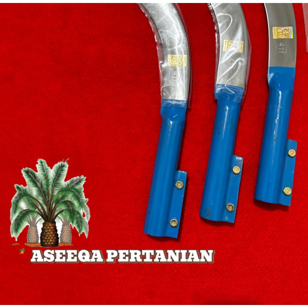 tipekolongan 411 kualitas original alat praktis berkebun sabit pohon sawit baja berkualitas(aseeqa p