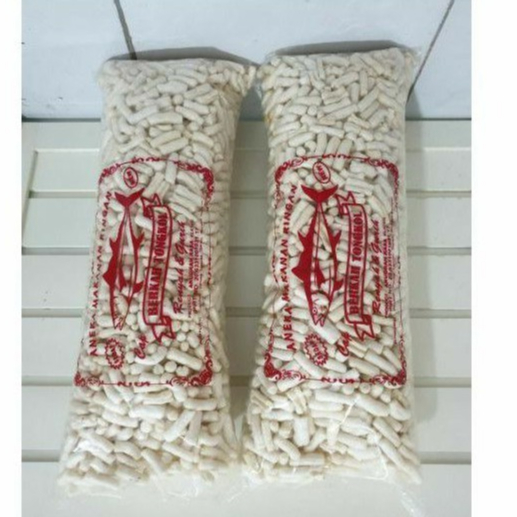 100g-1kg Kerupuk ikan Tongkol Original Balado Cabe Ijo Asli krupuk tongkol