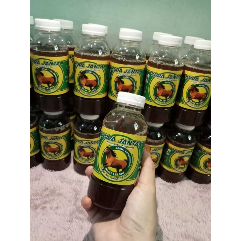 JAMU KUAT PRIA CAP KUDA JANTAN ASLI MADURA 100% ORIGINAL // JAMU KUAT CAP KUDA JANTAN ASLI MADURA  O