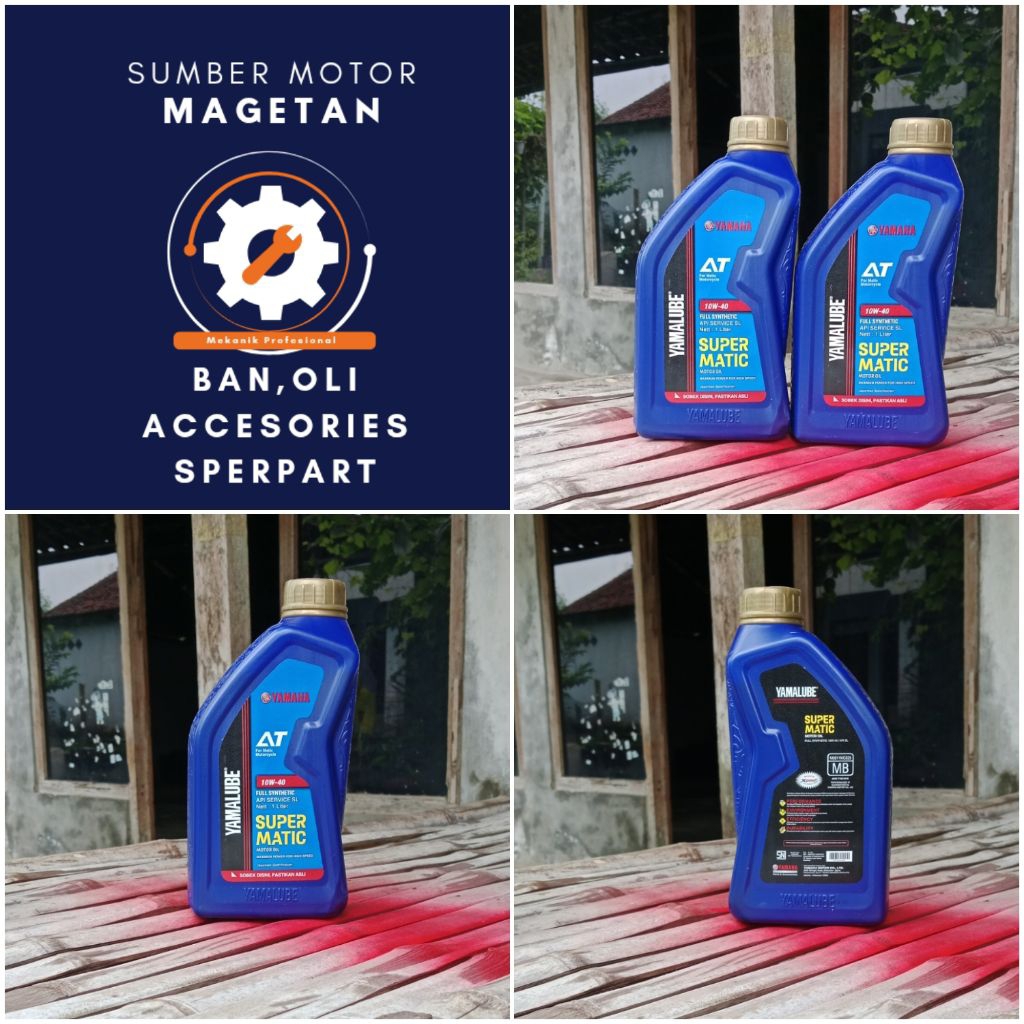 Oli Yamalube Super Matic 1L Oli motor Yamaha Matic 1Liter Original