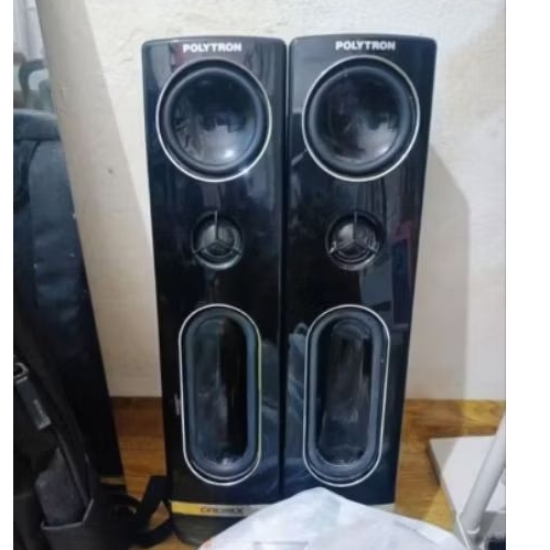 speaker tower polytron tanpa kaki