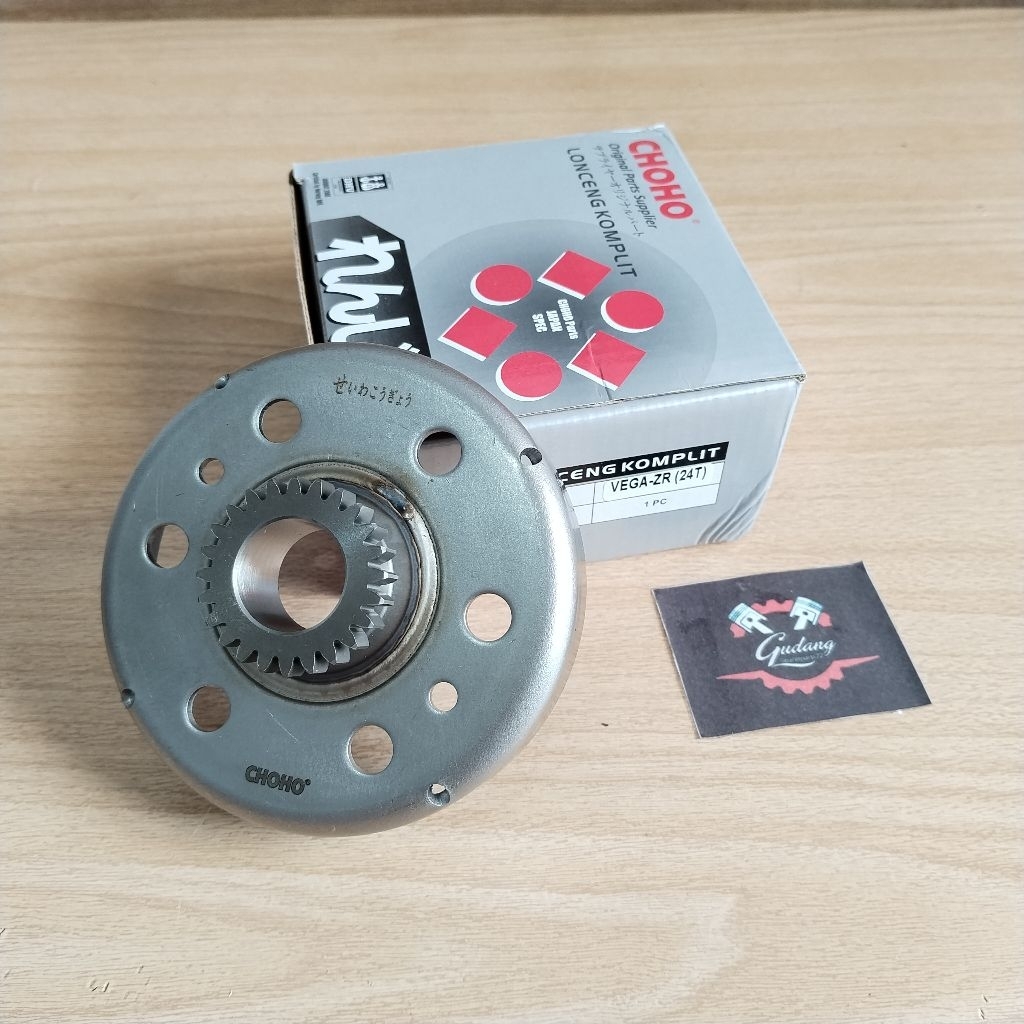 MANGKOK KOPLING OTOMATIS LONCENG KOMPLIT YAMAHA VEGA ZR 24T ORIGINAL CHOHO