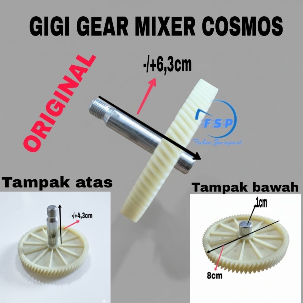 GEAR GIGI  MIXER COSMOS ORIGINAL