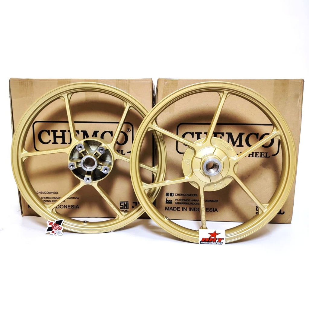 Velg BRT CHEMCO Racing 160 RING 17 PNP MX KING Double Disc