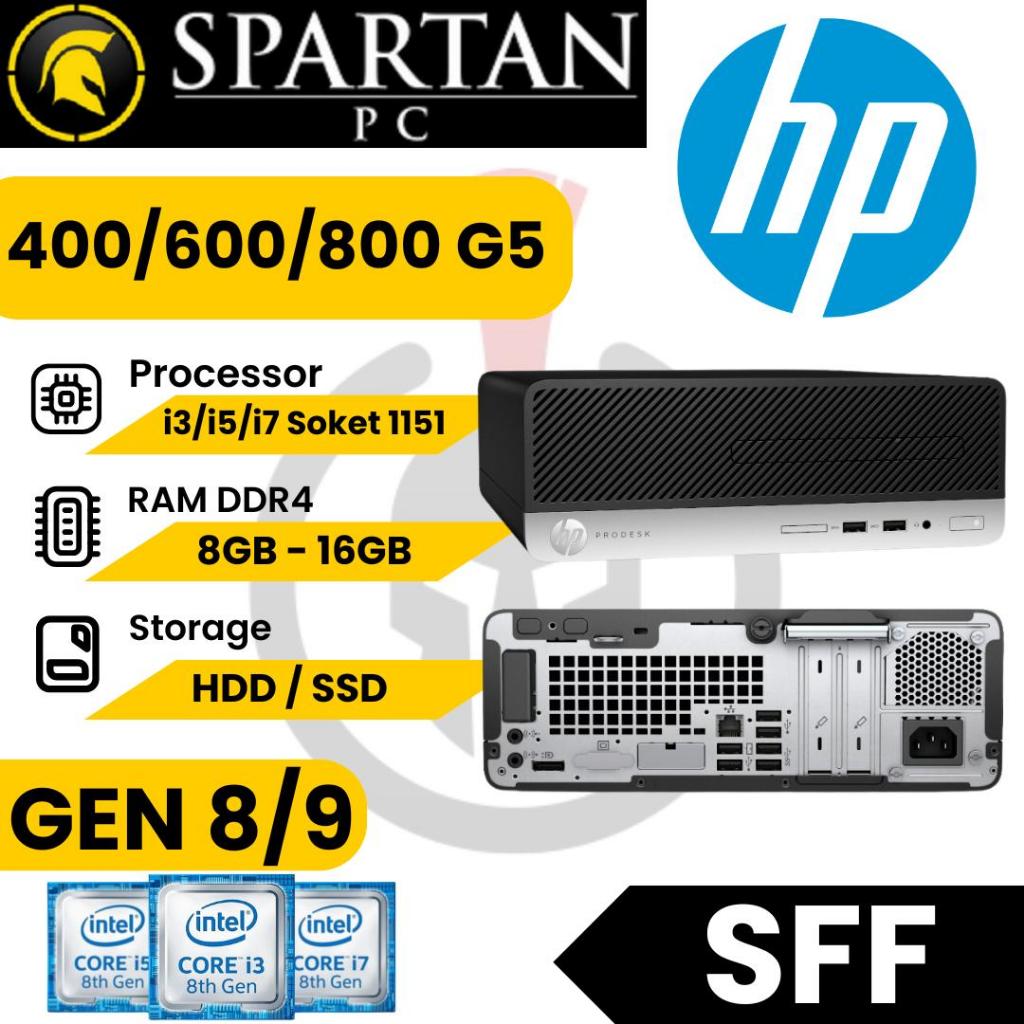 HP ProDesk 400 | 600 | 800 G5 Core i3/i5/i7 8/9th Gen Komputer Second
