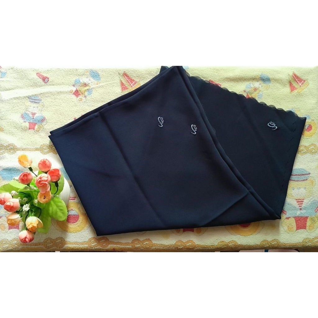 (Preloved)Rabbani Segiempat Navy