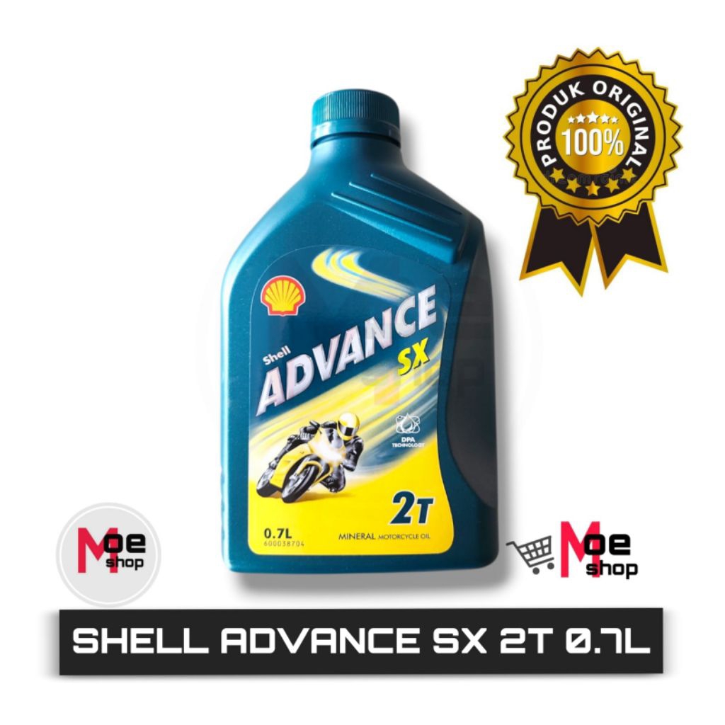 OLI SHELL ADVANCE SX 2T 0,7L 100% ORIGINAL