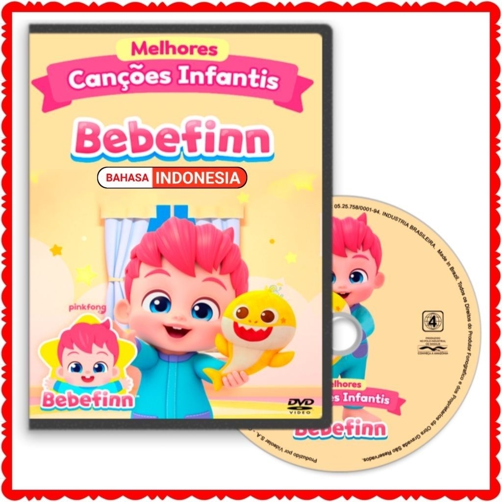 KASET DVD BEBEFIN - KASET DVD EDUKASI ANAK ANAK