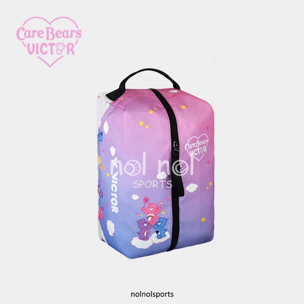 NNS VICTOR care bears tas sepatu olahraga badminton carebear shoes bag pink cute bear beruang lucu