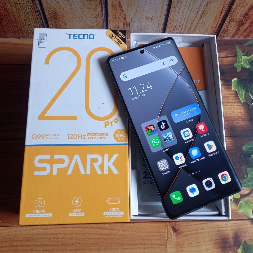 Tecno Spark 20 Pro Plus Second Original
