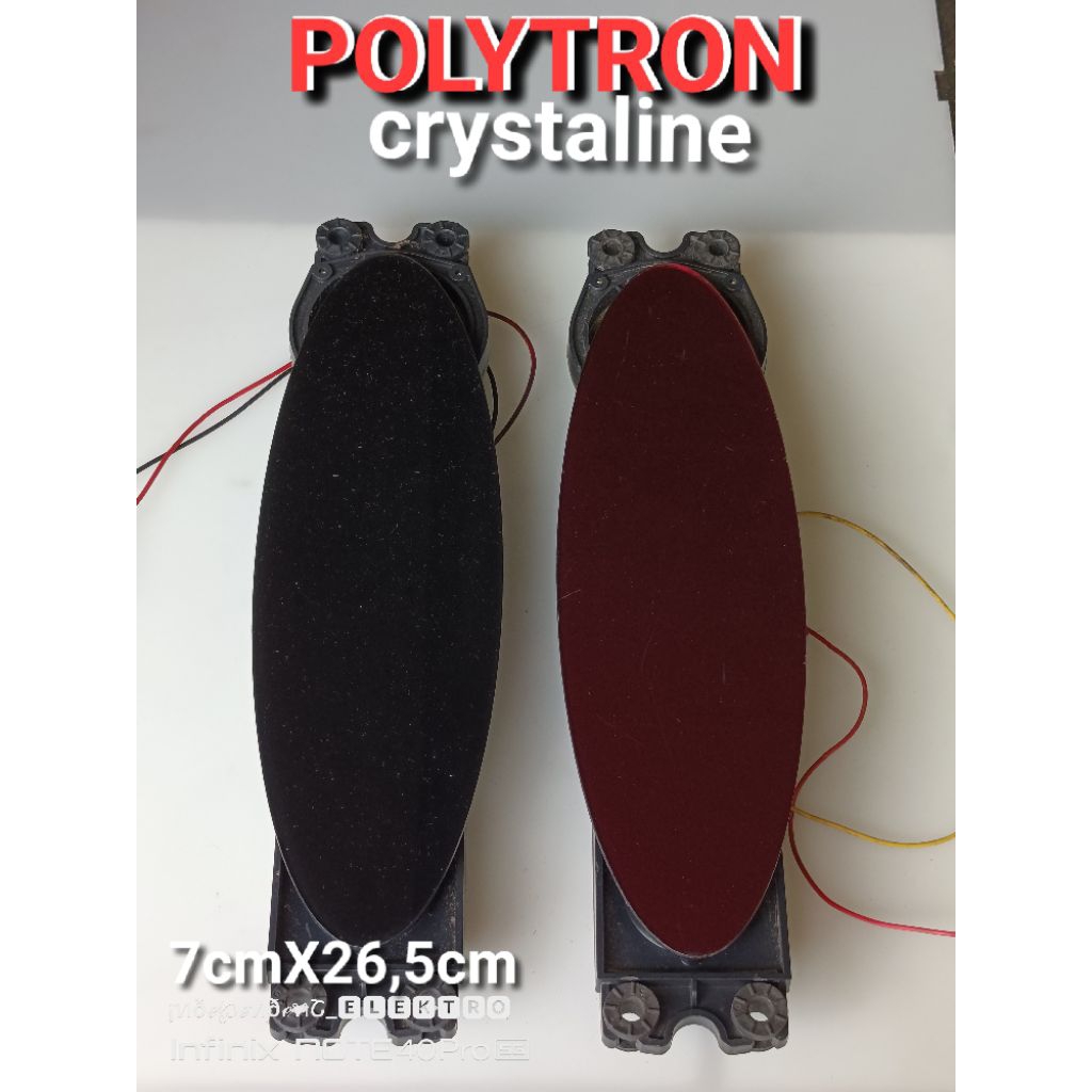Speaker Tv polytron crystaline   Speaker Tv polytron   Speaker Tv polytron crystaline 29inchi   Spea