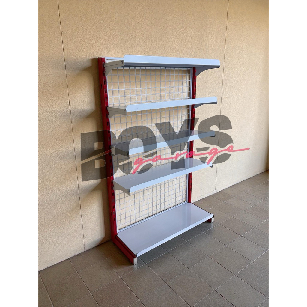 Rak Minimarket Single 5 Susun T. 150 & T.120 Rak Single minimarket starting & jointing Rak Single Mi