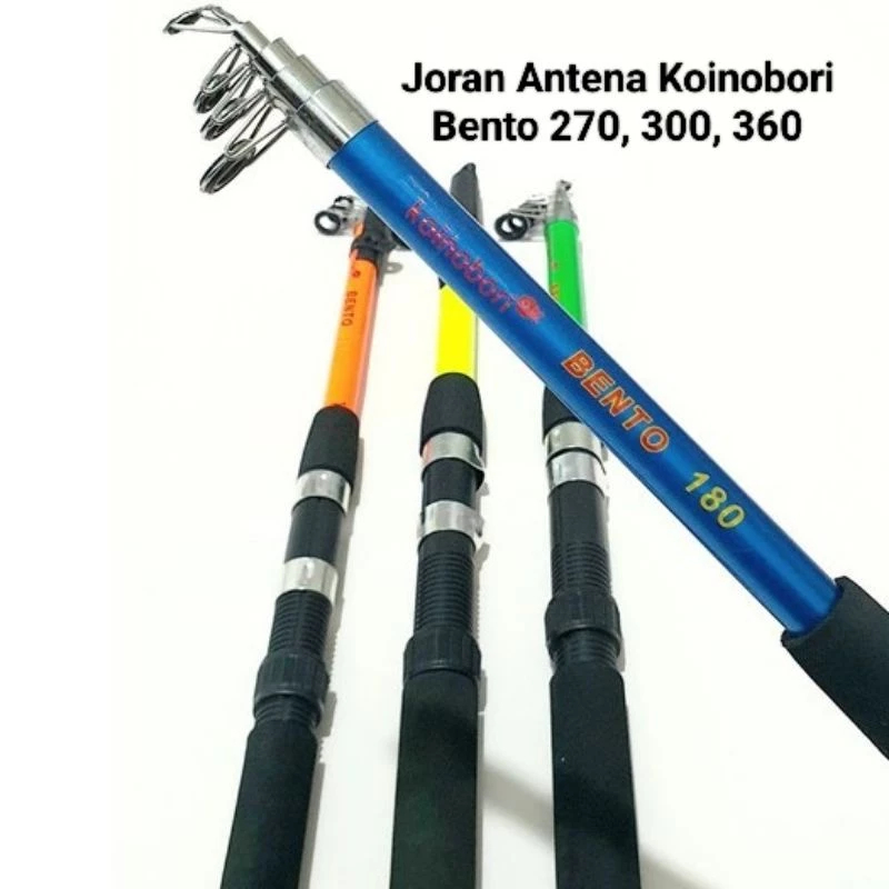 Joran Pancing Antena/Joran Teleskopik Koinobori Bento