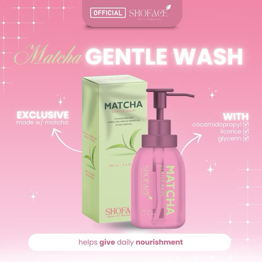 Shoface - Matcha Gentle Wash With Licorice