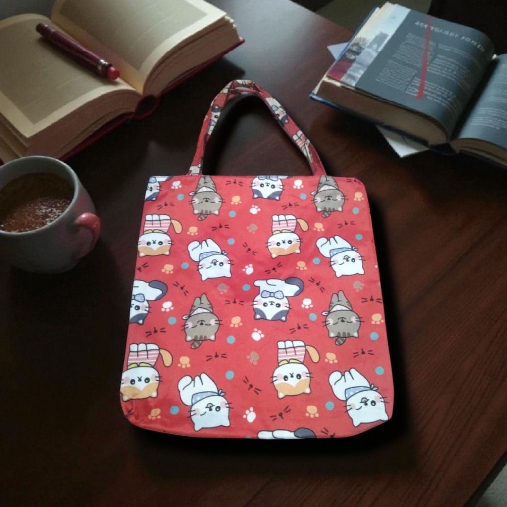 Tas Jinjing Motif Kucing