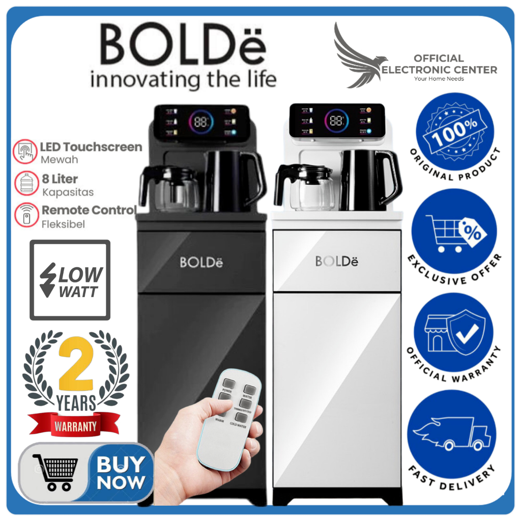 BOLDE SMART FOUNTAIN CAPPUCINO DISPENSER DISPLAY TOUCH SCREEN BOTTOM LOADING BOLDE DISPENSER DF-C280
